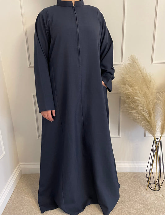 Basic Blue Abaya